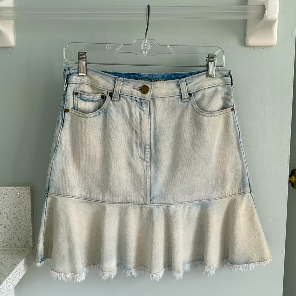 Michael Kors Denim Skirt